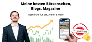 Recherche Empfehlungen beste Börsenseiten, Finanzseiten