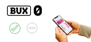 Depot BUX Zero Smartphone Broker
