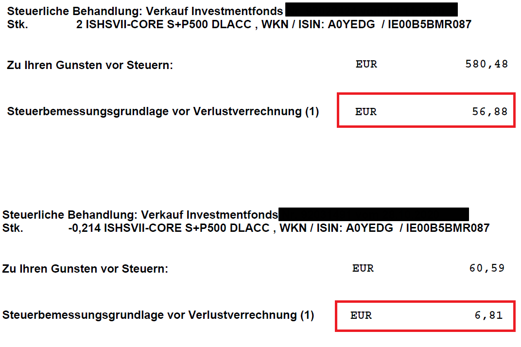 Gewinne Sparplan comdirect