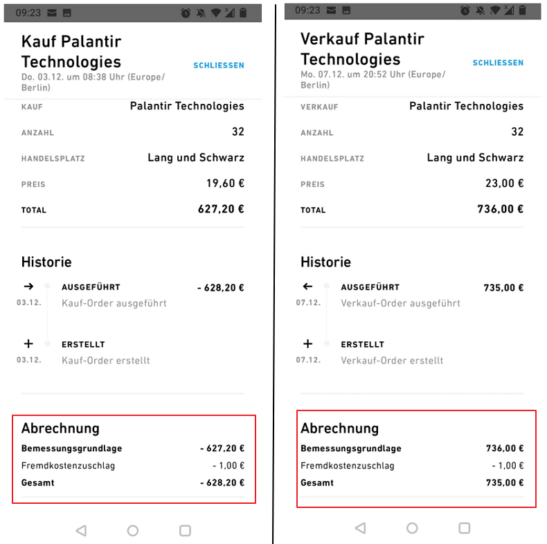 Kauf Verkauf Erfahrung Trade Republic