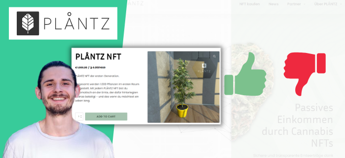 Plaentz.com NFT Crowdgrowing Cannabis