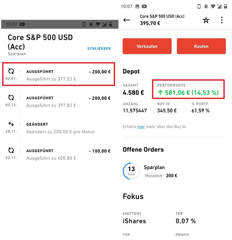 S&P 500 ETF Sparplan 2023 Februar