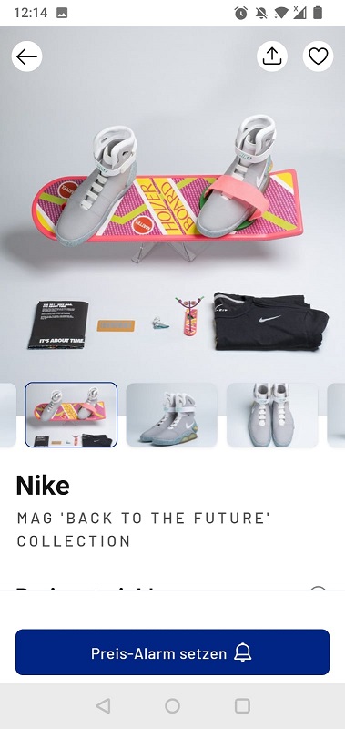 Geldanlage Sneaker Nike Mag