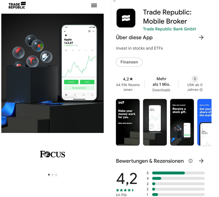 Sparplan Trade Republic App